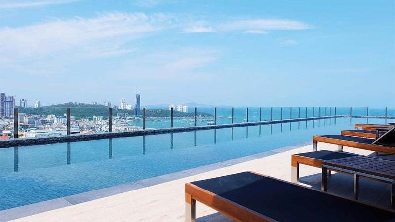 Great Location With Infinity Pool - Central Pattaya Exterior foto