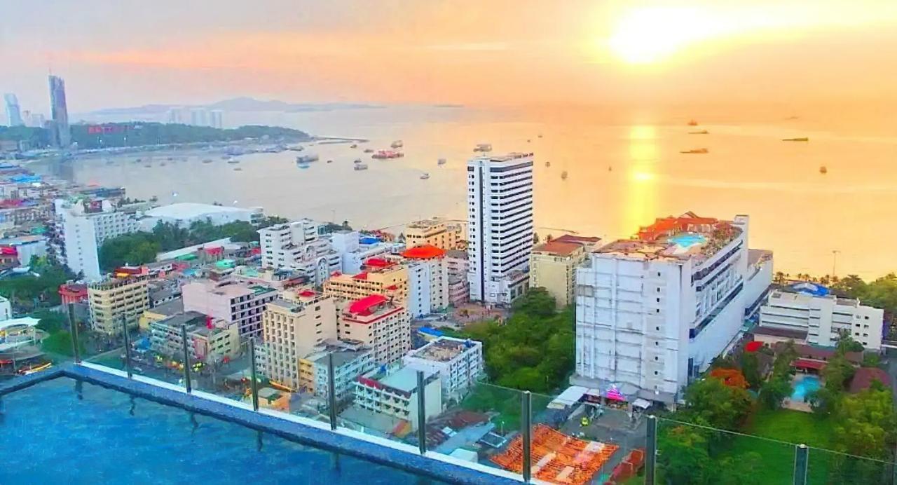 Great Location With Infinity Pool - Central Pattaya Exterior foto