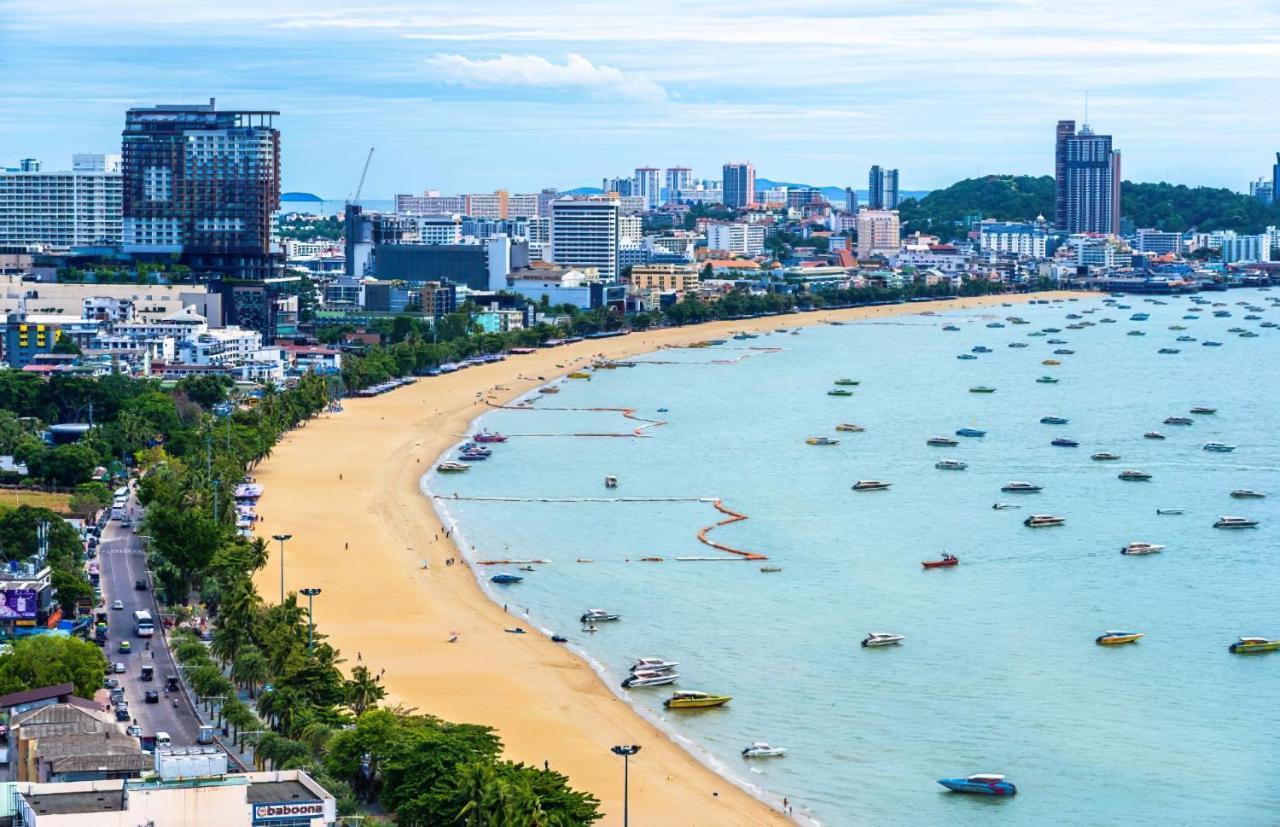 Great Location With Infinity Pool - Central Pattaya Exterior foto