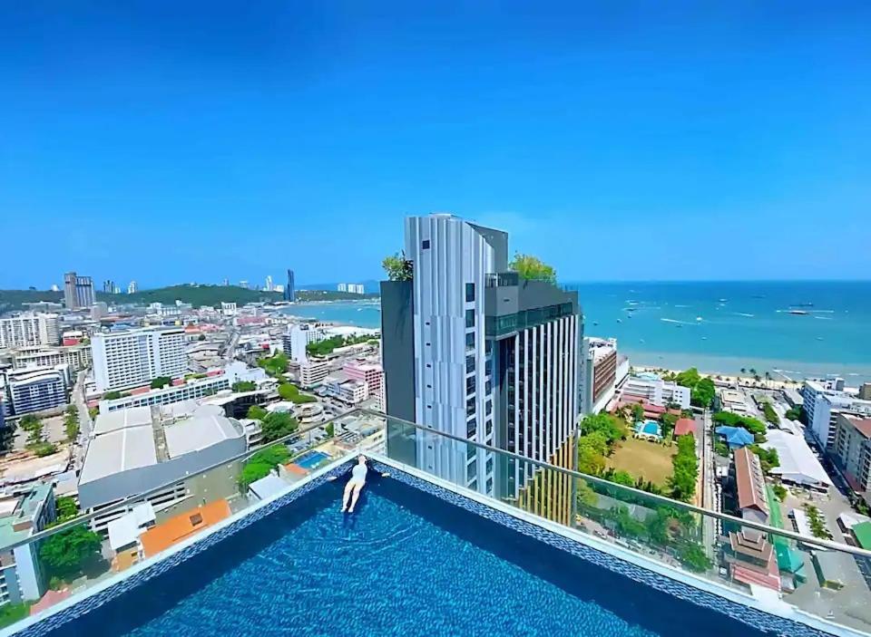 Great Location With Infinity Pool - Central Pattaya Exterior foto
