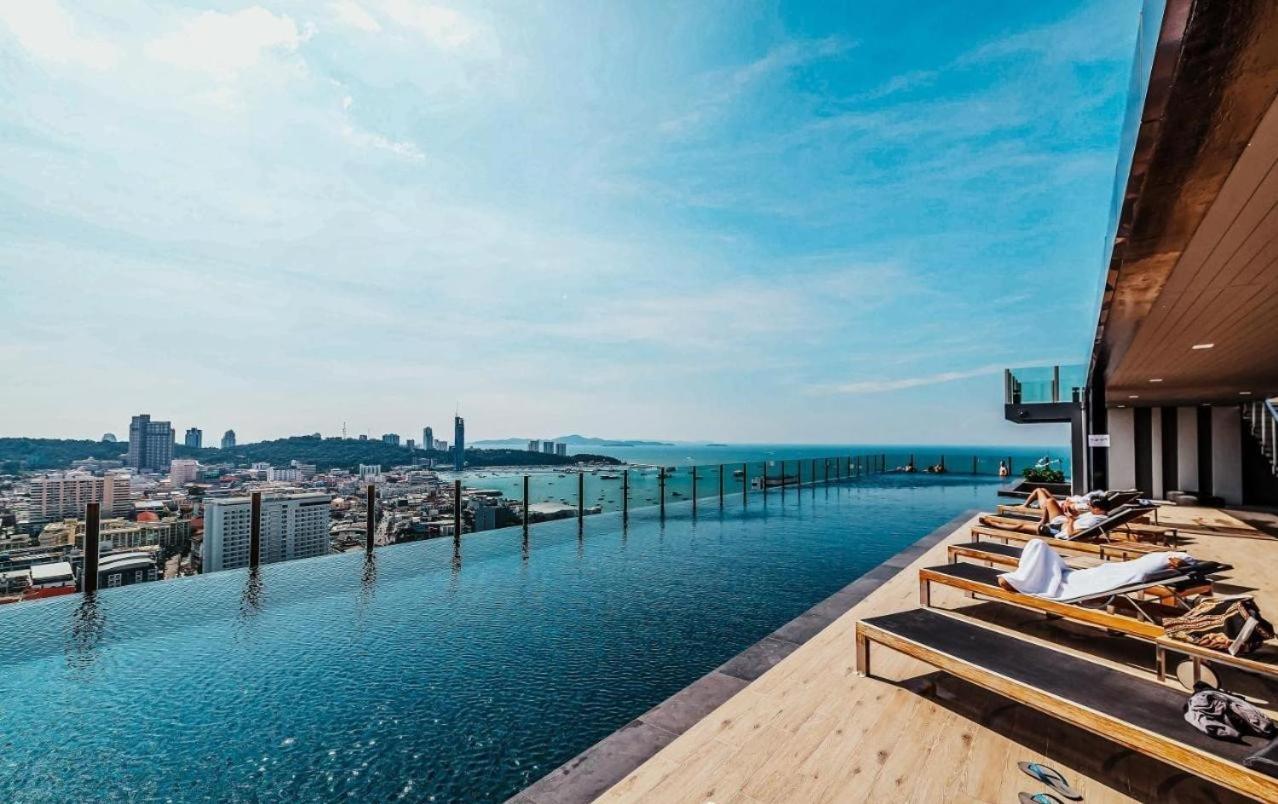 Great Location With Infinity Pool - Central Pattaya Exterior foto