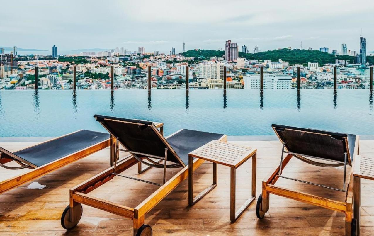 Great Location With Infinity Pool - Central Pattaya Exterior foto