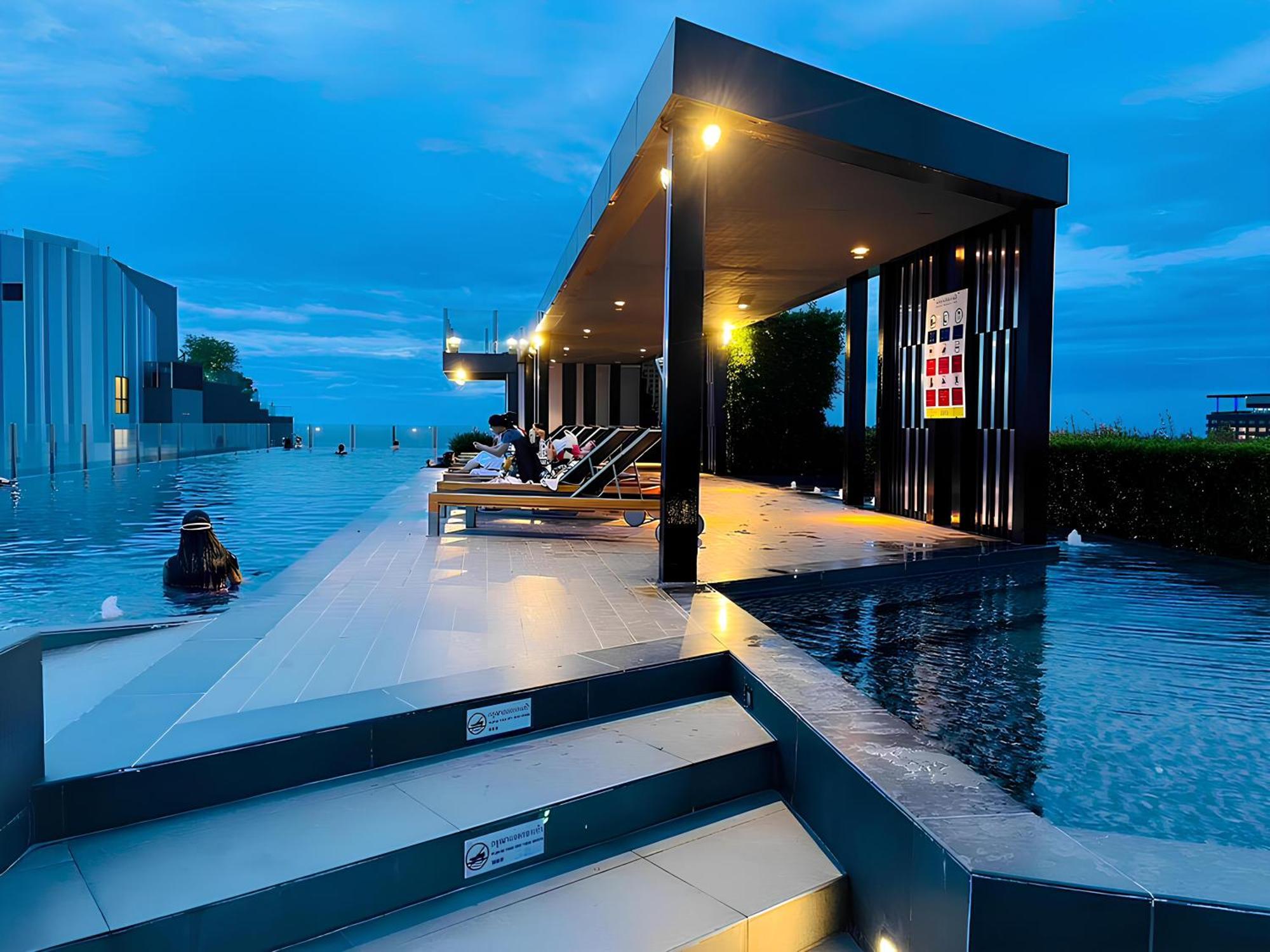 Great Location With Infinity Pool - Central Pattaya Exterior foto